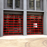 南京消防隊專用透明提升門